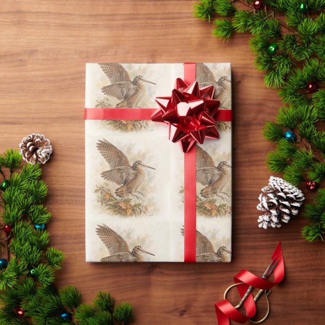 Papel De Regalo Chocha  (Regalo de vacaciones)