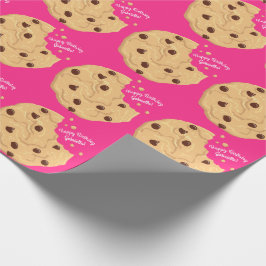Papel De Regalo Chocolate Chip Cookie Niños Primer Fiesta de cumpl