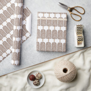 Papel De Regalo Chocolate Eclair Ice Cream Barras Popsicles