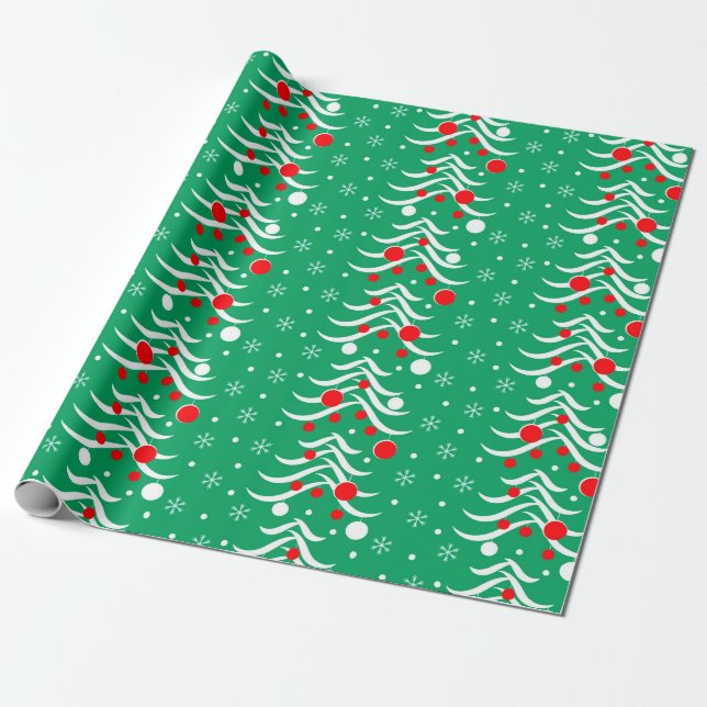 Papel De Regalo Christmas and new year pattern (Desenrollado)