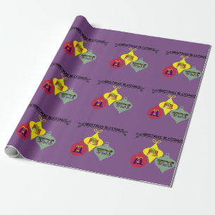 Papel De Regalo Christmas Blessing