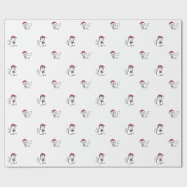 Papel De Regalo Christmas Cat