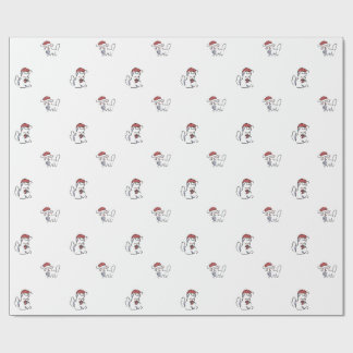 Papel De Regalo Christmas Cat