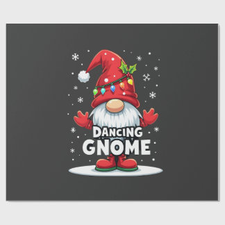 Papel De Regalo Christmas Gnome Dancing Gnome Family Christmas (7)