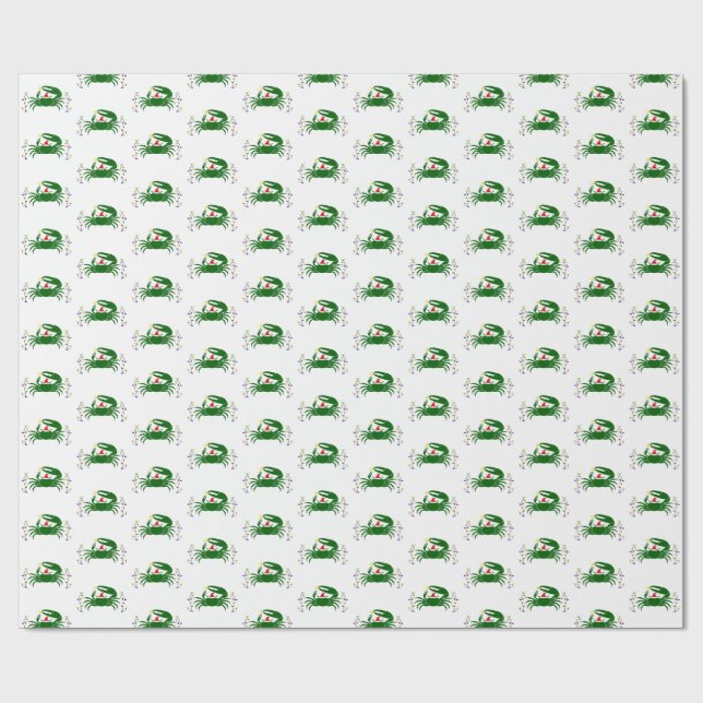Papel De Regalo Christmas in the Cove Wrapping Paper (Superficie plana)