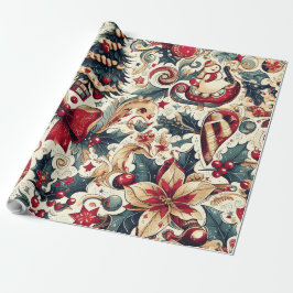Papel De Regalo Christmas Motifs Wrapping Paper n3