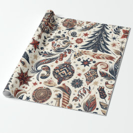 Papel De Regalo Christmas Motifs Wrapping Paper n5