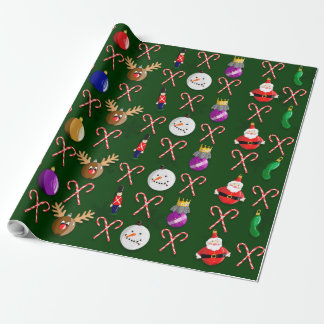 Papel De Regalo Christmas Ornament Wrapping Paper