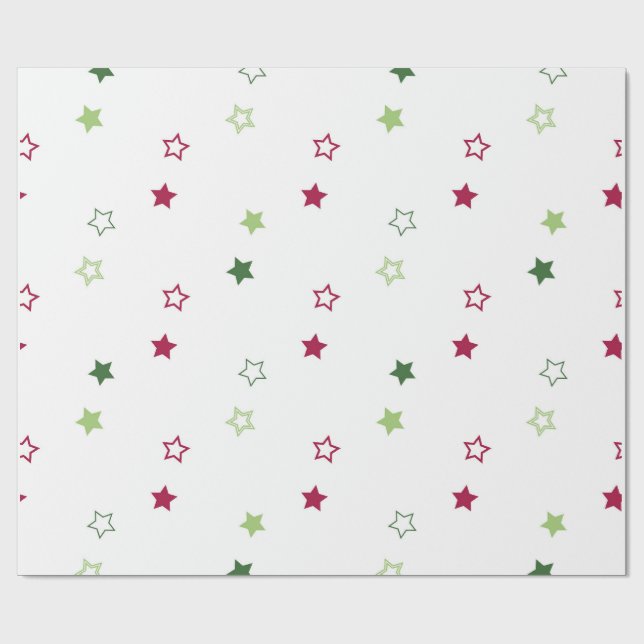 Papel De Regalo Christmas pattern  (Superficie plana)