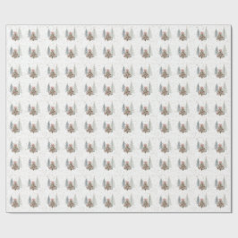 Papel De Regalo Christmas Pink and Green Brushstroke