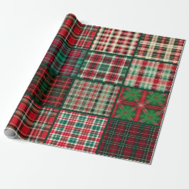 Papel De Regalo Christmas Plaid