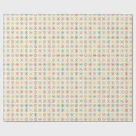 Papel De Regalo Christmas Snowflakes Themed Packaging Xmas