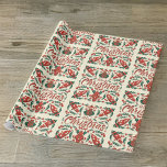 Papel De Regalo Christmas-themed wrapping paper with  a simple sty<br><div class="desc">The simple style of our Christmas wrapping paper is perfect for any occasion during the holiday season, whether it's a family gathering, a Secret Santa exchange, or a heartfelt gesture to a friend. Its versatile design allows you to wrap gifts with ease, ensuring that they not only look stunning but...</div>