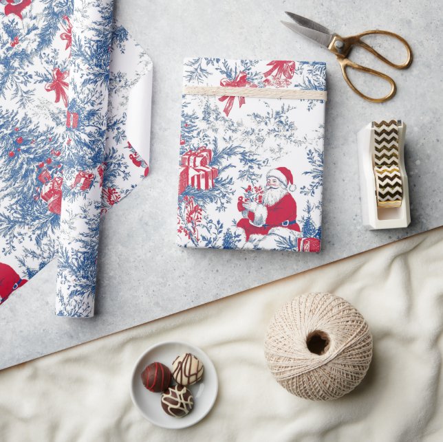 Papel De Regalo Christmas-Toile-digital-paper Chinoiseries (Artesanía)