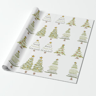 PAPEL DE REGALO CHRISTMAS TREE WRAPPING PAPER