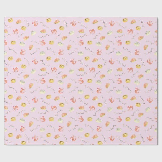 Papel De Regalo Christmas Wrapping Paper (Superficie plana)