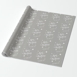 Papel De Regalo Christmas Wrapping paper Personalize nombre
