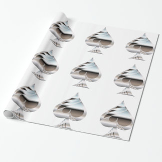 Papel de regalo Chrome Spades