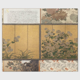 Papel De Regalo Chrysanthemums Coromandel Screens