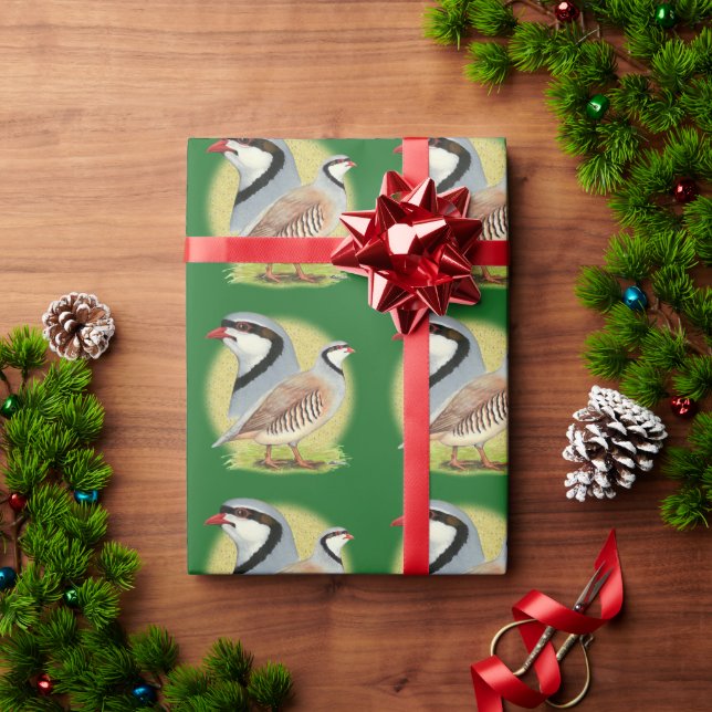 Papel De Regalo Chukar Partridge Combo (Regalo de vacaciones)