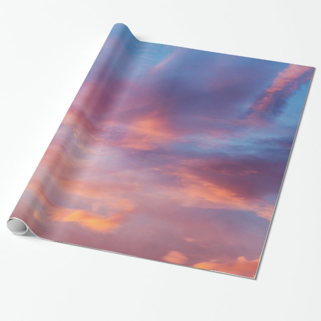 Papel De Regalo cielo coqueto (Desenrollado)