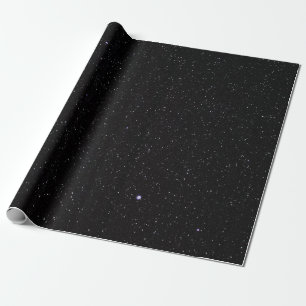 Papel De Regalo Cielo nocturno con estrellas