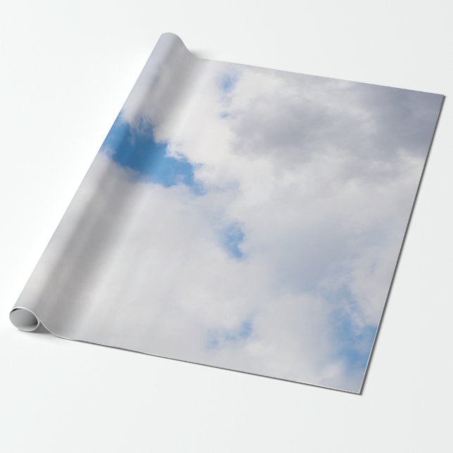 Papel De Regalo Cielo nublado (Desenrollado)
