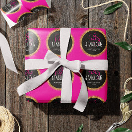 Papel De Regalo Cincuenta y fabuloso cumpleaños número 50 con Pers