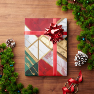 Papel De Regalo Cinta de Navidad