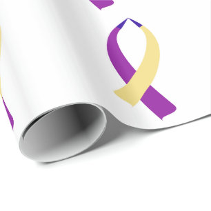 Papel De Regalo Cinta de sensibilización (Cáncer de vejiga)