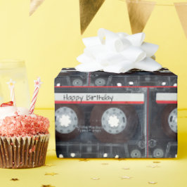 Papel De Regalo Cinta Feliz Cumpleaños