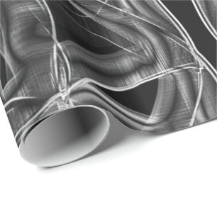 Papel De Regalo Cinta "neon gray" de la izquierda superpuesta