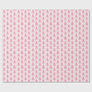 Papel De Regalo Cinta Rosa de Conciencia del Cáncer de Mama