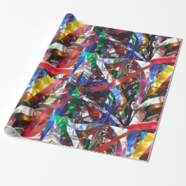 Papel De Regalo Cintas coloridas