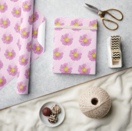 Papel De Regalo Cintas de superviviente de cáncer de mama rosa Dai