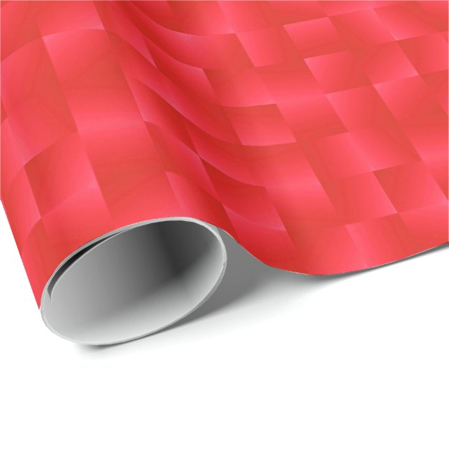 Papel De Regalo Cintas satinadas - rojo oscuro (Esquina del rollo)