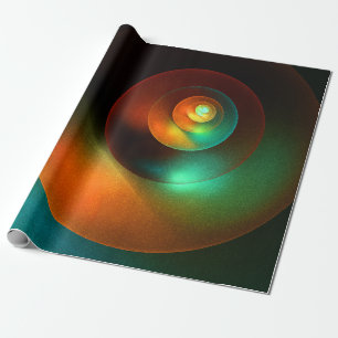 Papel De Regalo Círculos coloridos Patrón de arte abstracto modern