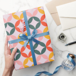 Papel De Regalo Círculos Soleados