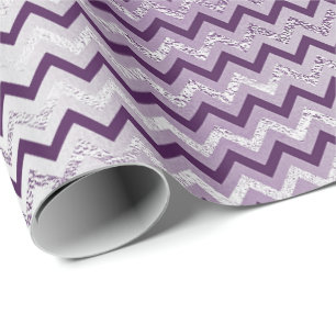 Papel De Regalo Ciruelo Amethyst púrpura metálico del lux