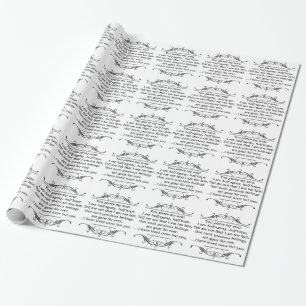 Papel De Regalo Cita de la persuasión de Jane Austen