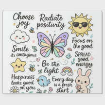 Citas motivacionales y personajes felices