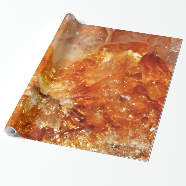Papel De Regalo Citrina (Desenrollado)