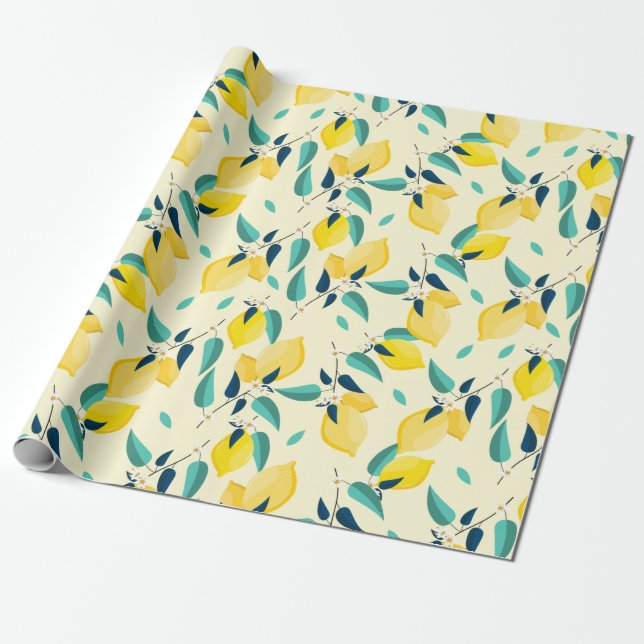 Papel De Regalo Citrus (Desenrollado)