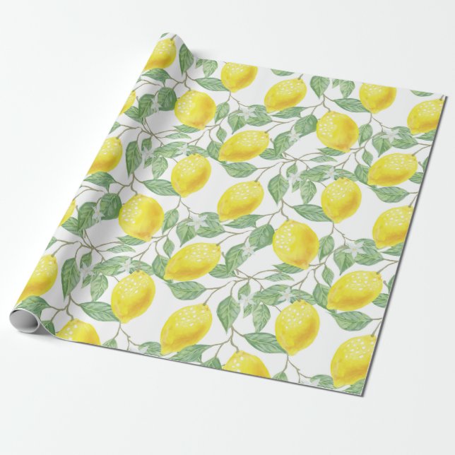 Papel De Regalo Citrus (Desenrollado)