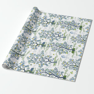 Papel De Regalo Citrus Grove White