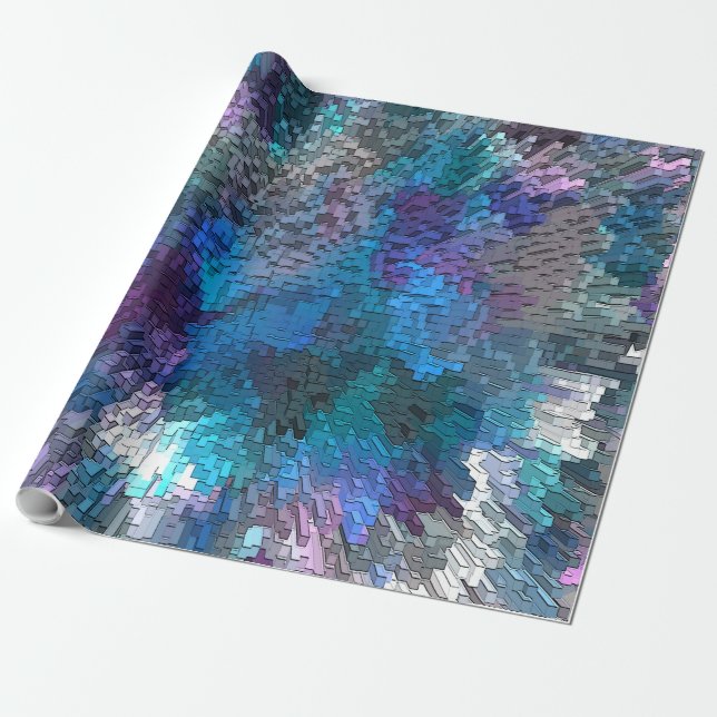 Papel De Regalo Ciudad de primavera... (Desenrollado)