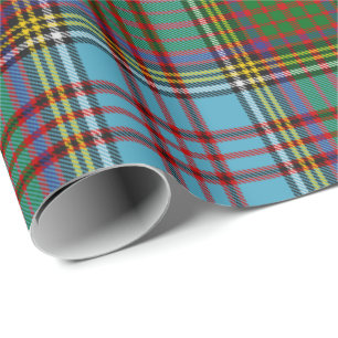 Papel De Regalo Clan Anderson Tartan Wrapping Paper