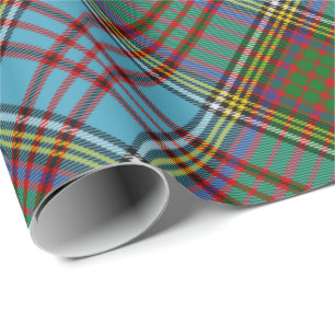 Papel De Regalo Clan Anderson Tartan Wrapping Paper
