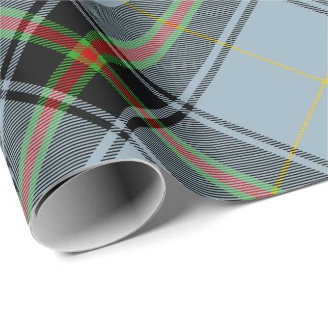 Papel De Regalo Clan Bell Tartan (Esquina del rollo)