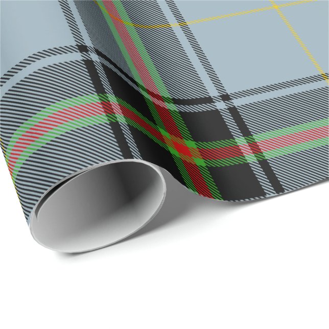 Papel De Regalo Clan Bell Tartan (Esquina del rollo)